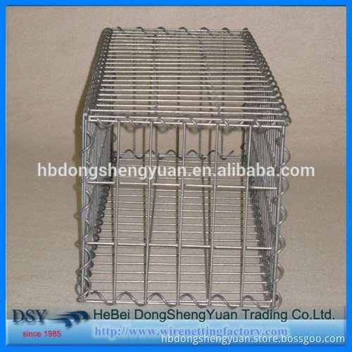 factory price hot dip galvanized welded gabion/stone basket wall/welded gabion box prices